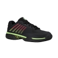 KSwiss buty tenisowe Hypercourt Express 2 Clay/Sandplatz 2025 czarne/neonowo zielone męskie